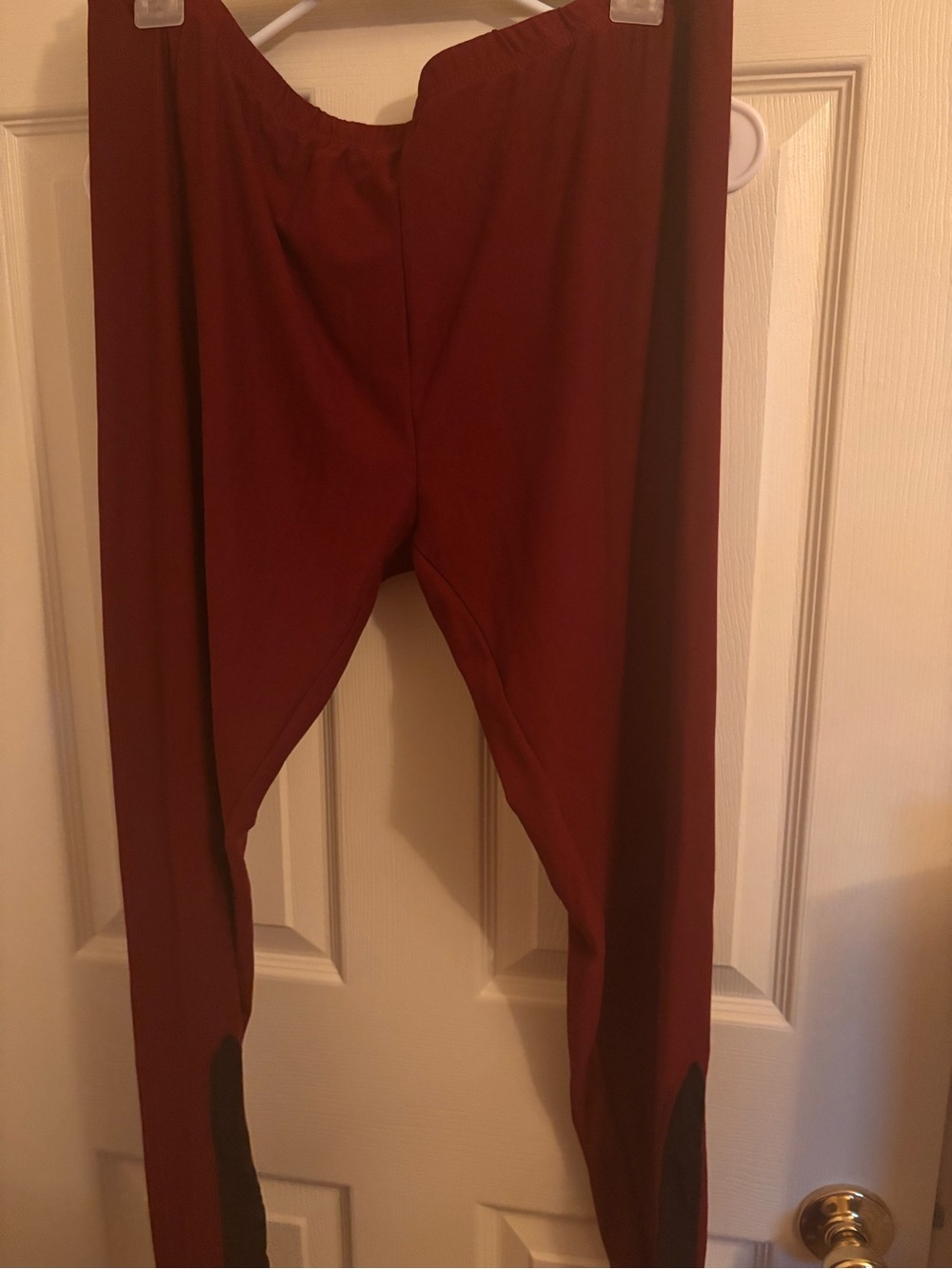 No Boundaries Burgundy Women's Leggings